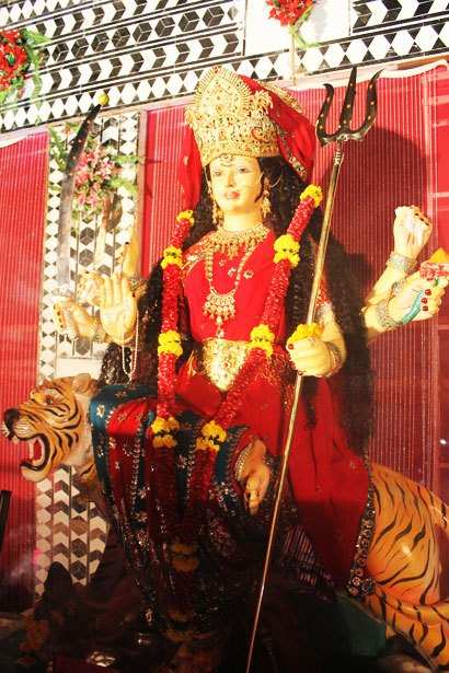 Navratri Festival Begins with Sthapna and Aarti