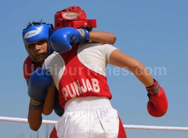 Udaipur’s Vinisha Wins Gold in All India Inter-Univ Boxing