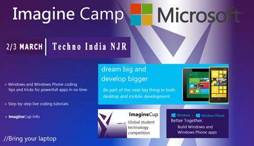 Microsoft’s Imagine Cup 2015 on 2nd-3rd March