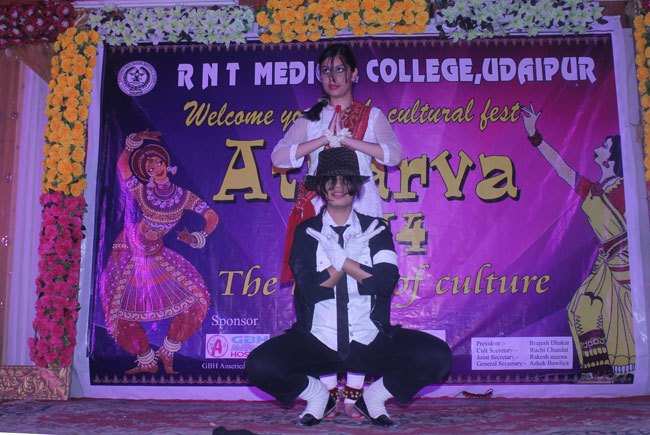 Annual Fest at RNT Medical College Starts