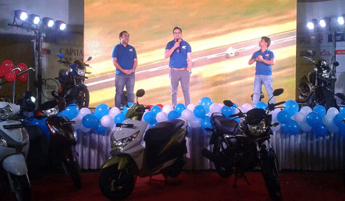 Honda Livo Motorcycle launched in Udaipur
