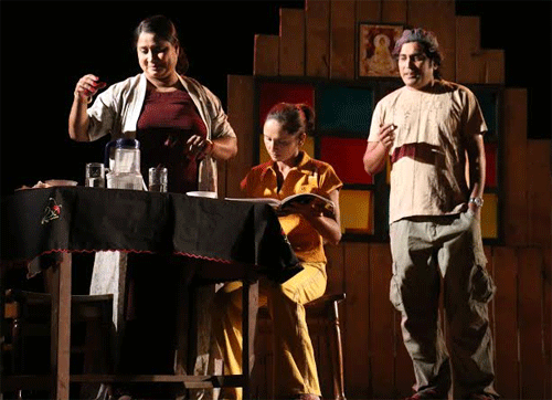 Gayatri’s life ‘Patjhad’ enacted on stage