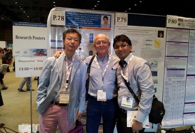 Dr. Simlot returns after successful Poster Presentation in Tokyo
