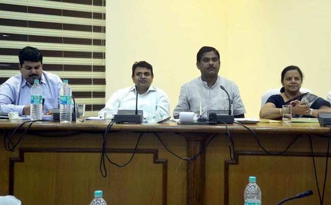 District Level Meeting held at Zila Parishad