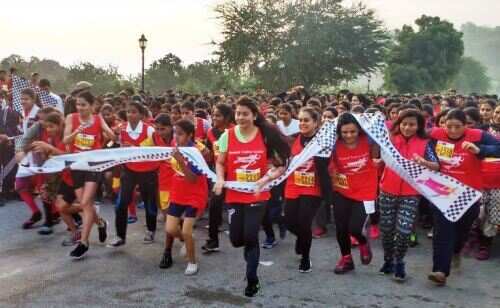 रन फॅार रिज़न में दौड़े 2 हजार से अधिक शहरवासी