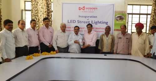Wonder Cement Limited provides LED Street Lights across villages