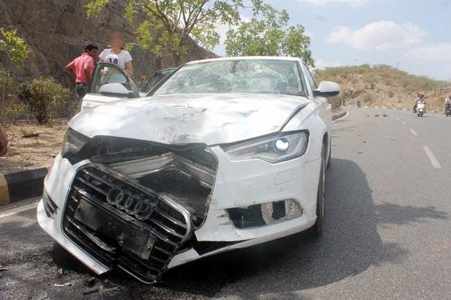 Five injured in 3 Road accidents