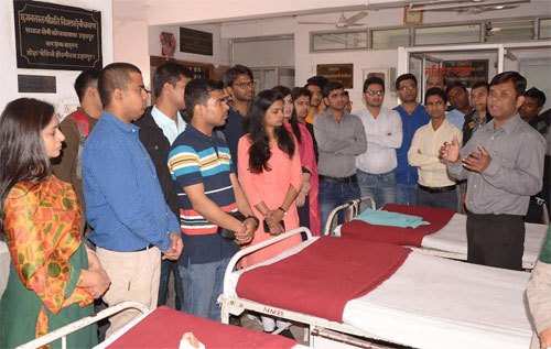 Haryana group of Trainees visit Narayan Seva