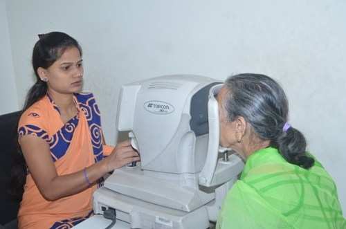Eye Check, BP, Blood Test provided to Senior Citizens in Health Camp