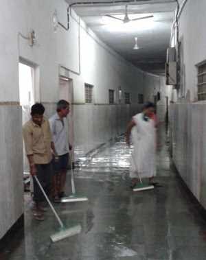 MB Hospital wards flooded with water