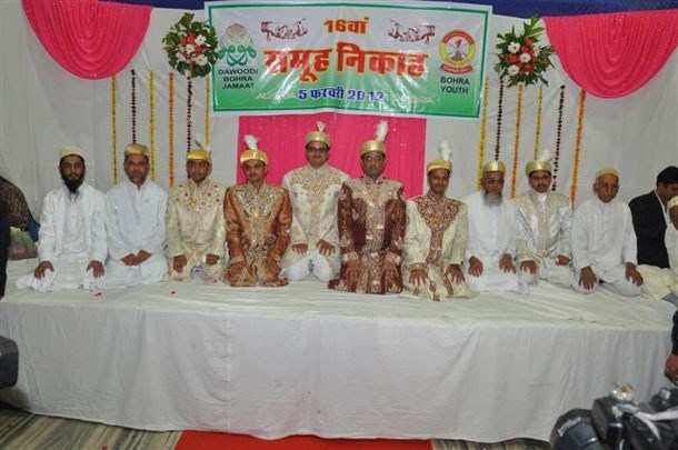 6 Couples get married in the 16th Samooh Nikah