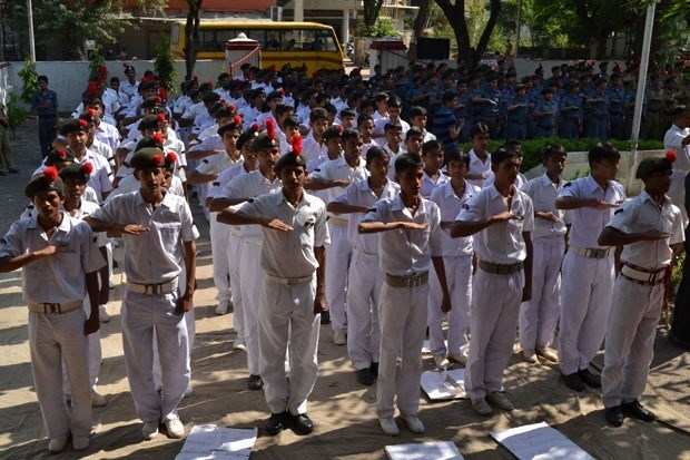 [pics] NCC Cadets marked Internationl Disaster Reduction Day