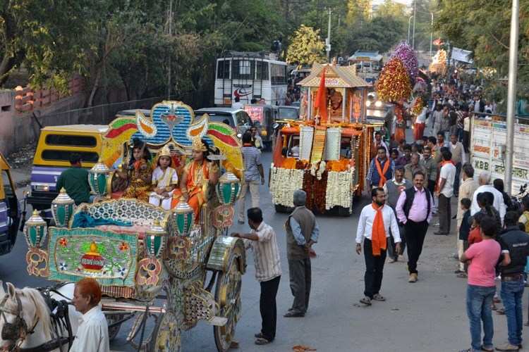 [Photos] ‘Makaravilakku Pooja’ begins with a religious Procession