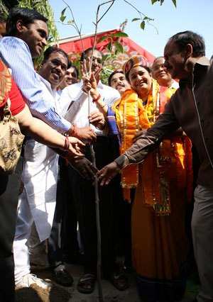 Udaipur gives heartiest welcome to Kiran Maheshwari
