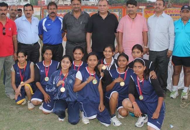 BN Girls team wins District Level Handball Competition