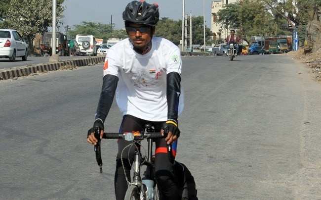 Young Engineer Pedals across Country for Health Awareness