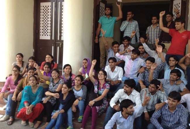 RCA students protest against answer sheets leak