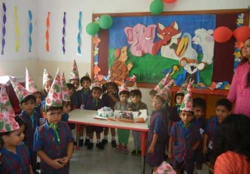 Toddlers at Seedling learn the importance of Birthdays