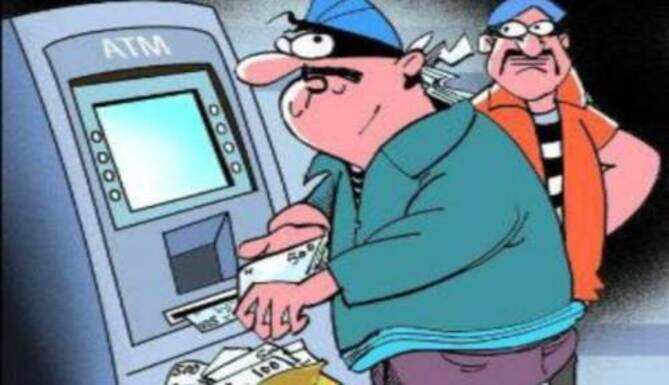 2 failed ATM robbery attempts-Cash safe