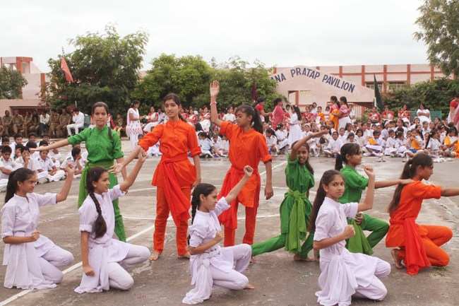 67th Independence Day celebrated with utmost pomp at Alok School
