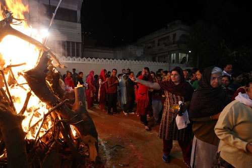 Blissful celebration of Lohri in Udaipur