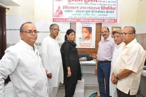 Record participation at Bohra Youth Blood Camp on 7th Moharram