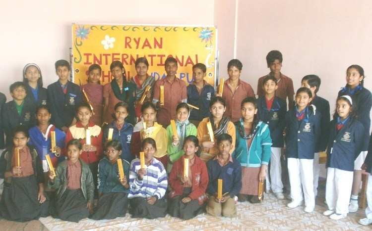 Ryan International conducts drawing competition for unprivileged kids