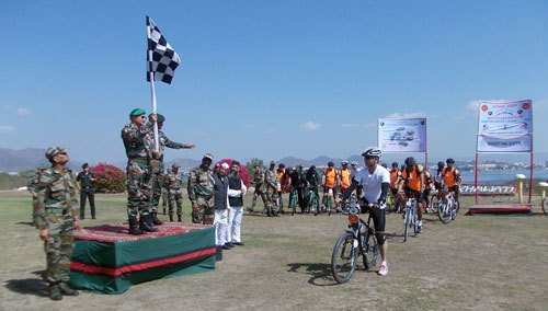 Battle Axe Division organizes Cycle Safari