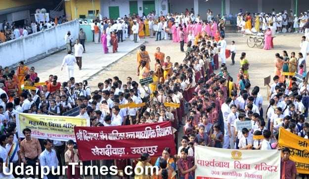 [Photos] Mahaveer Jayanti Shobha Yatra Increased Grace of Udaipur