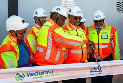 दक्षिण अफ्रीकी राष्ट्रपति सीरिल रामाफोसा ने किया वेदांता के गेम्सबर्ग खदान का उद्घाटन