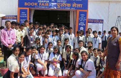Students learn the Art of Story Writing in Book Fair