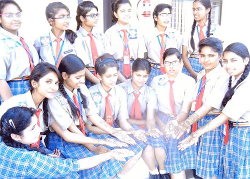 Diwali celebrated at Seedling Modern Public School