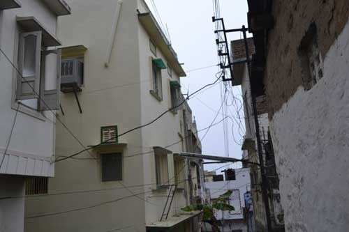Lightning Damages Electric Equipment at Chamanpura