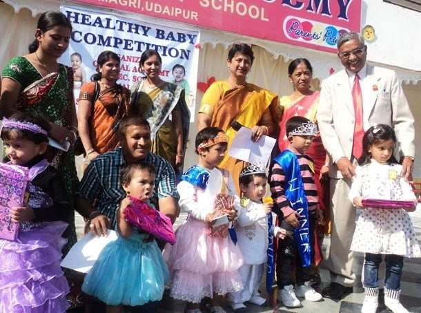 Reyansh, Harshal Won Health Baby Competition