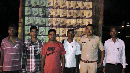 Truck Driver arrested with Rs 40 Lac worth Illegal Liquor