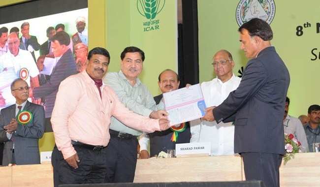 KVK Sirohi conferred with Best Krishi Vigyan Kendra Award-2012