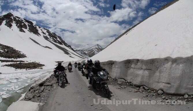 Udaipur Motorcyclists are Back from Leh-Ladakh