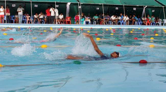 State level Junior Swimming tournament started