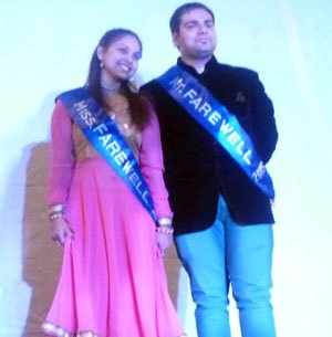 Parichay Sharma & Bindal Chabria becomes Mr. & Ms. Farewell