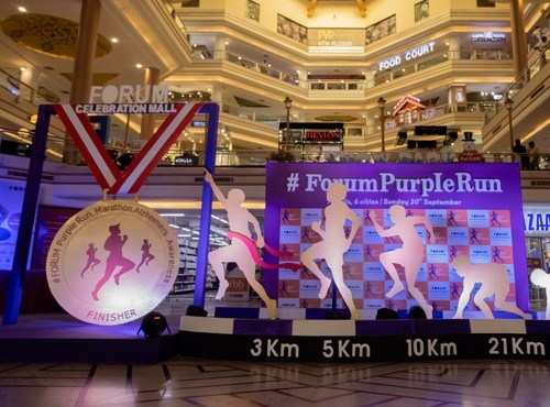 [VIDEO] Purple Run – Fitness Challenge Round 1 completed | Make Fitness a Routine