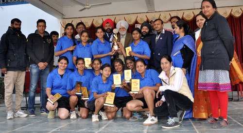 MG College emerges winner in Inter College Volleyball Competition