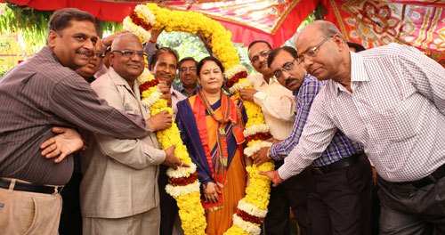Udaipur gives heartiest welcome to Kiran Maheshwari