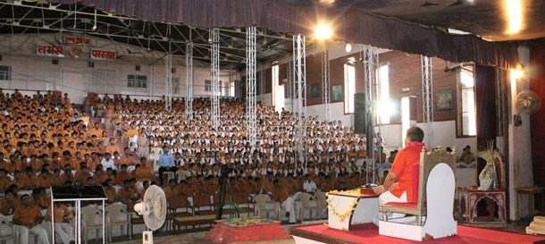 Meditation Exercise in Alok School