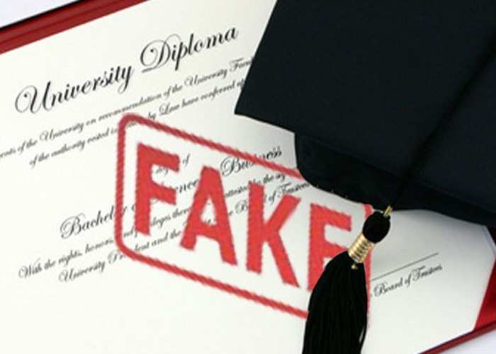 Racket busted – fake degrees and marks cards obtained