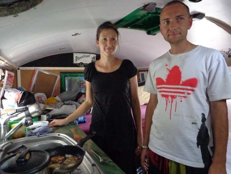 Czech Couple on Asia Expedition reaches Udaipur in their Mercedes Caravan