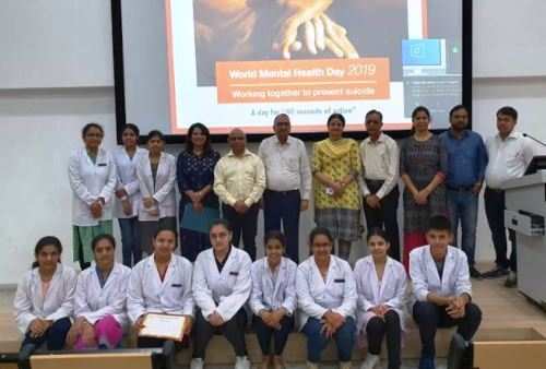 Geetanjali Meidical College And Hospital Observed World Mental Health Day