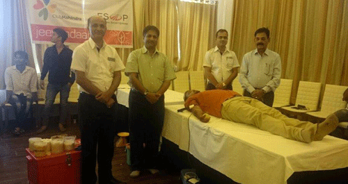 Club Mahindra organizes Blood Donation Camp