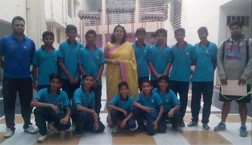 CPS Cricket Team left for Jaipur