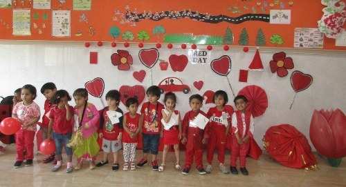 Red Day Celebration at Witty, Udaipur