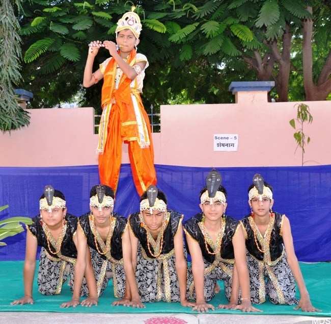 [Photos] Udaipur Schools celebrate Janmashtami